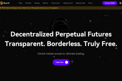 ジャスティン・サン氏、SunPerpのSunXリブランド発表──135万ドルの報酬プログラム開始、手数料リベート最大110％