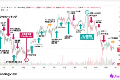 ビットコイン2025年相場完全まとめ｜ニュースとデータで振り返る価格変動の要因
