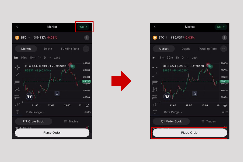 画像11:Extended パーペチュアル取引の方法11