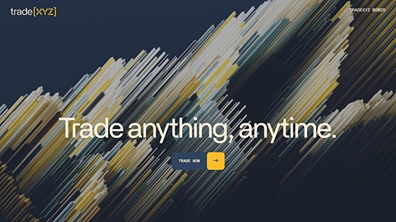 Trade[XYZ]｜Hyperliquidを簡単なUIで操作できる