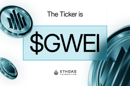 ETHGas、ガバナンストークン「GWEI」発表──1月19日エアドロップ実施