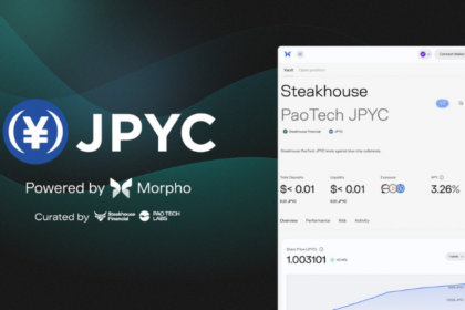 日本円を年6%で運用可能に、JPYCレンディングがモルフォで開始