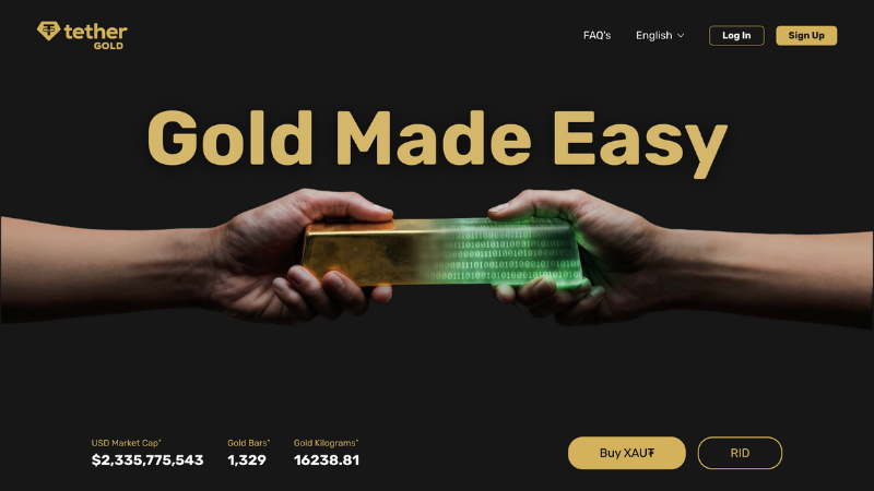 金が700円で買える時代に──テザーゴールド、新単位Scudo導入