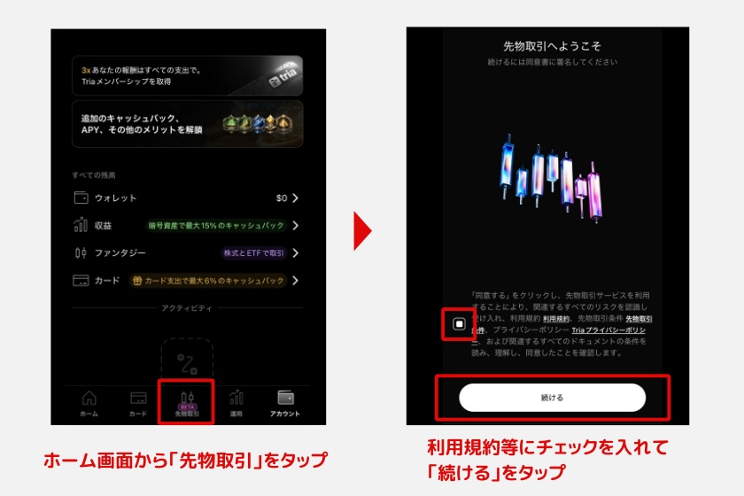 Tria「先物取引1」