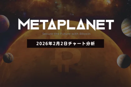 メタプラネット、下落するも雲下端で反発──下げ止まり確認で上昇期待高まるか　2026年2月2日