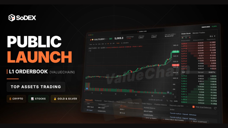 ソソバリュー、DEX「ソデックス」を一般公開──インセンティブ制度も稼働