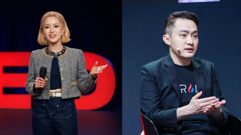 元恋人名乗る人物がジャスティン・サンを告発──TRX市場操作の証拠保有と主張