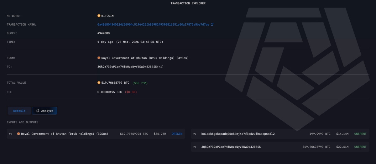 送金トランザクション情報