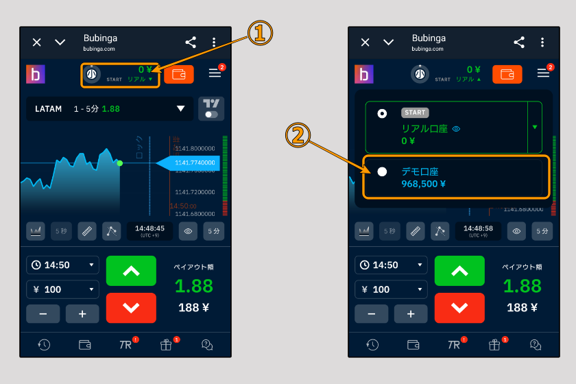 ブビンガ　デモトレード01