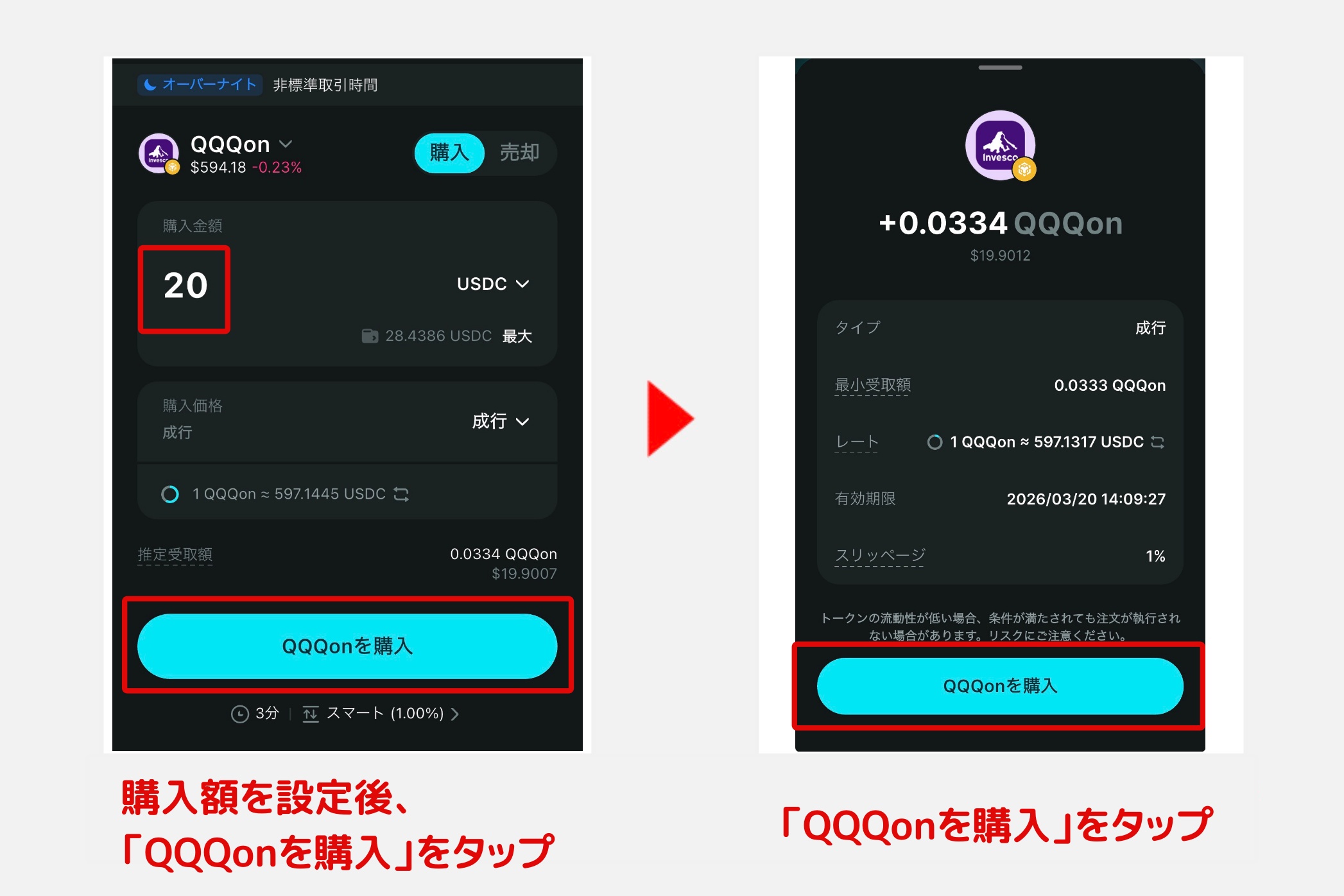 Bitget Wallet「株式3」 