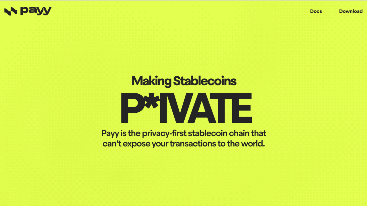 プライバシーEVM L2「Payy」、600万ドルのシード調達