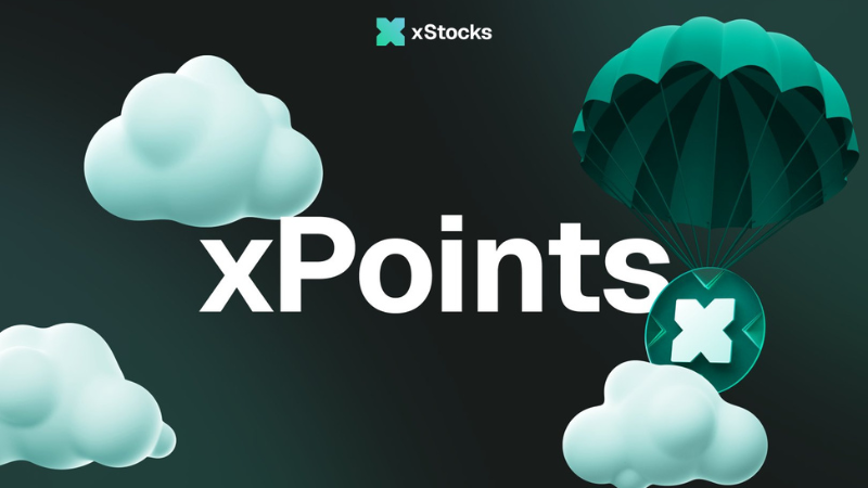 xStocks、報酬「xPoints」を導入──エアドロップに繋がる可能性も