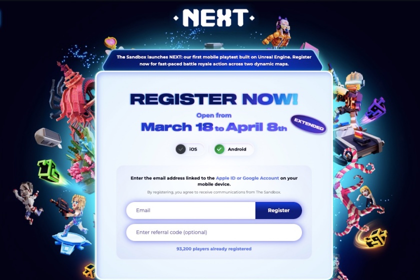 The Sandbox NEXT(サンドボックス ネクスト)