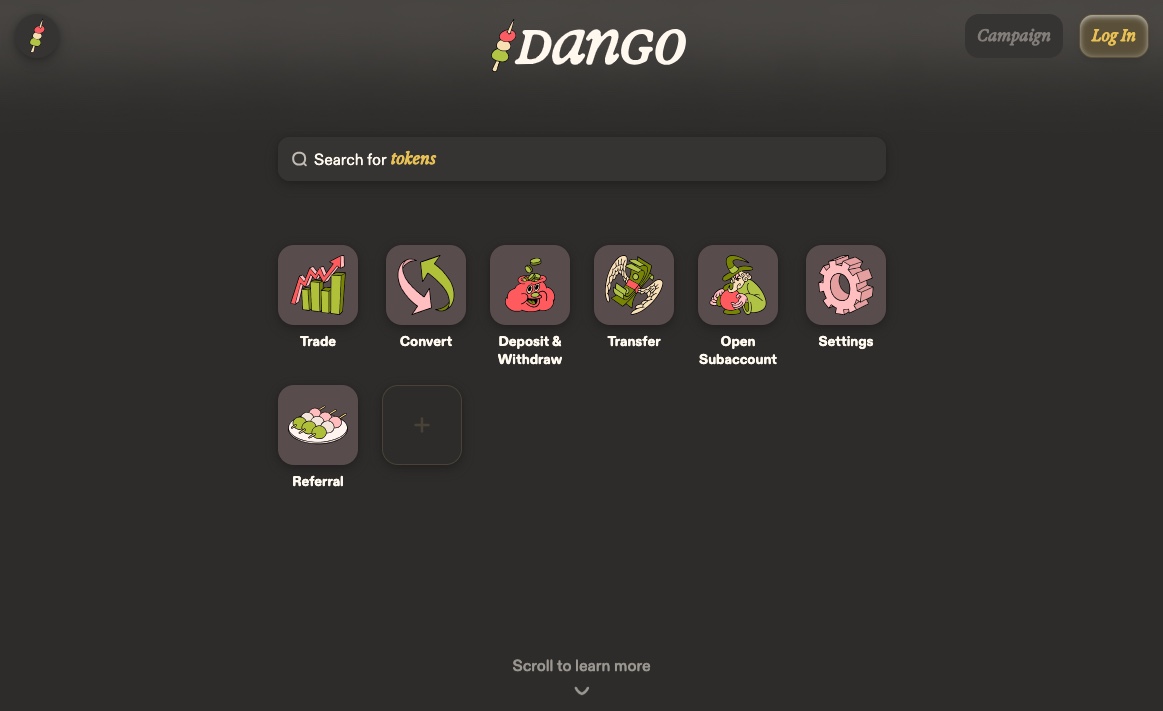 Dango公式サイト