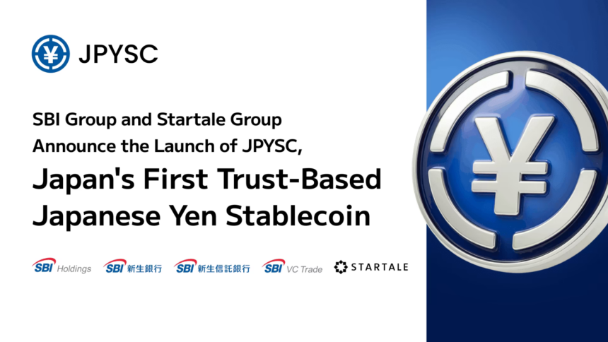 SBI、信託型円ステーブルコイン「JPYSC」発行開始──当初はSBI VCトレード内に限定