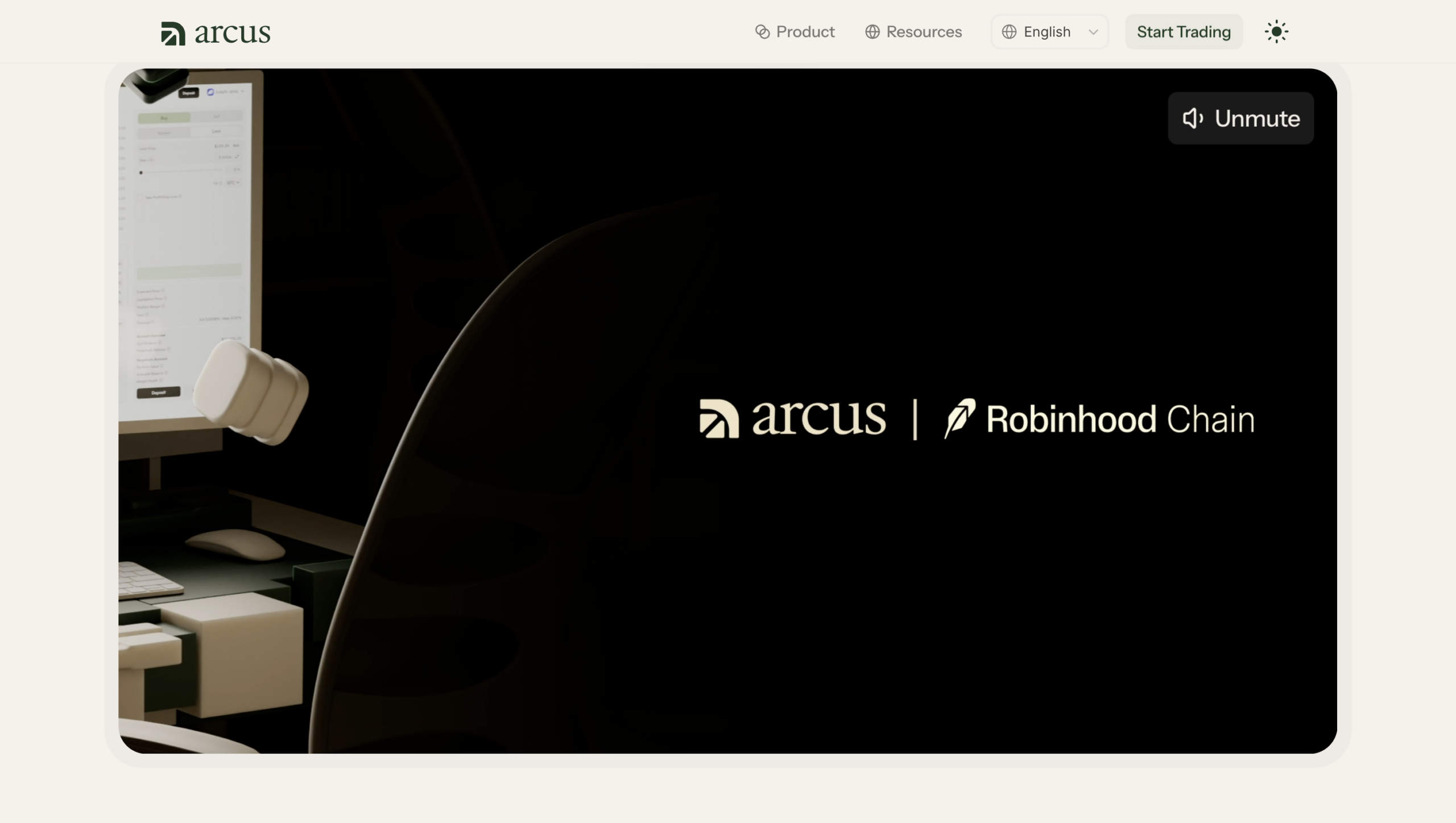 dYdX開発陣の新DEX「Arcus」始動──ロビンフッド連携で株を24時間取引