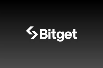 Bitgetロゴ黒背景