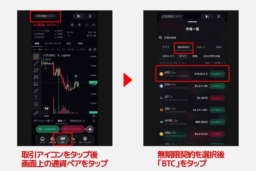 Lighter「デリバティブ取引1」