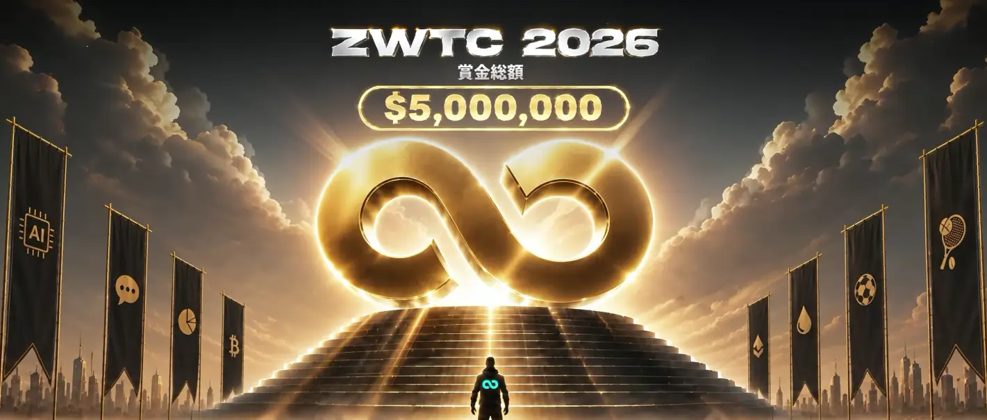【賞金総額最大500万ドル】ZWTC 2026世界取引大会