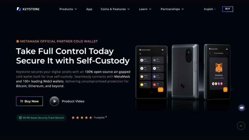 仮想通貨ハードウェアウォレットの購入者情報が流出、Keystoneが謝罪